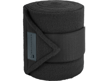 Bandáže Basic Waldhausen, 3 m, 4 ks, black