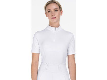 Závodní triko Basic ELT, white (Velikost 128-134)