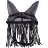 Čabraka s třásněmi QHP, black (Velikost SHETTY)