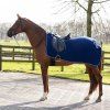 Bederní deka Ornament QHP, blue/silver (Velikost L)