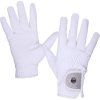Rukavice Glitz QHP, pro dospělé, white (Velikost L)