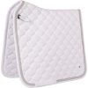 Podsedlová dečka Sparkle QHP, white (Velikost drezurní PONY)