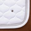 Podsedlová dečka Sparkle QHP, white (Velikost drezurní PONY)