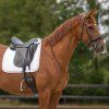 Podsedlová dečka Sparkle QHP, white (Velikost drezurní PONY)