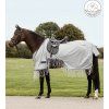 Jezdecká deka s třásněmi Protect Waldhausen, silver grey/grey (Velikost 115 cm)