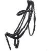 Uzdečka Salerno QHP, black (Velikost PONY)