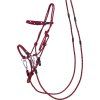 Provazový set Multi QHP, burgundy (Velikost SHETTY)