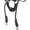 Bezudidlová uzdečka Thunderbolt QHP, black (Velikost SHETTY)