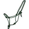 Provazová ohlávka Basic Q-essentials, dark green (Velikost SHETTY)