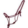 Provazová ohlávka Basic Q-essentials, burgundy (Velikost SHETTY)