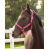Ohlávka Deluxe QHP, pink (Velikost PONY)