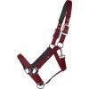 Ohlávka Deluxe QHP, burgundy (Velikost PONY)