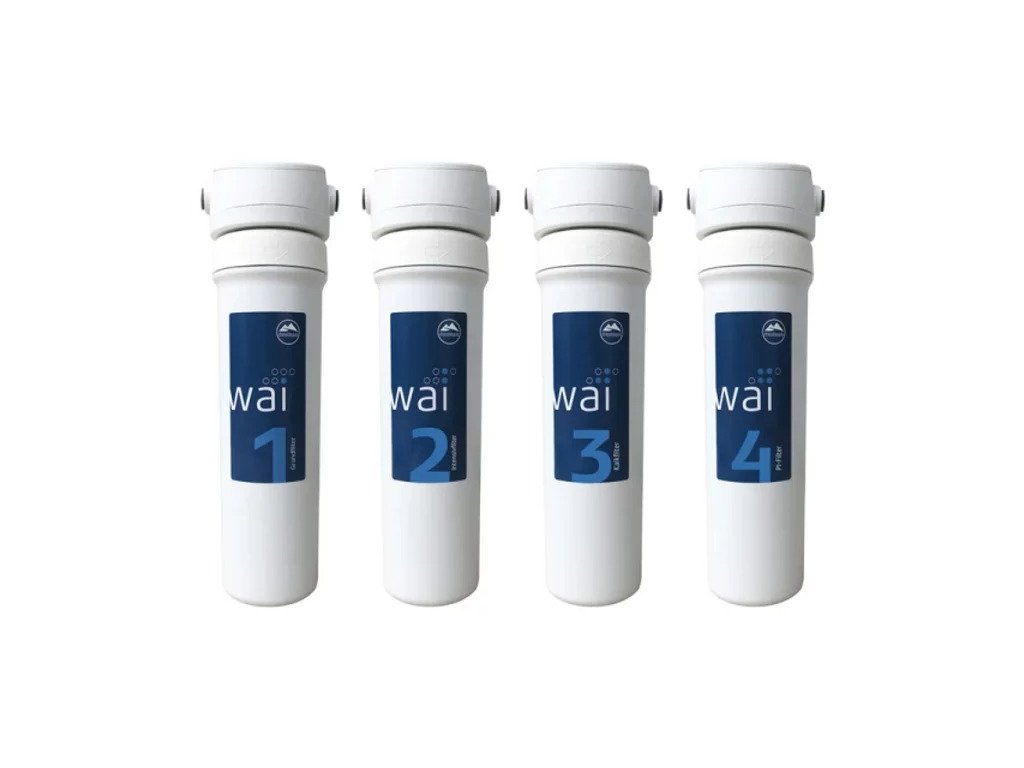 Kompletný 4-set filtra na vodu do kuchyne MAUNAWAI® PICONNECT wai