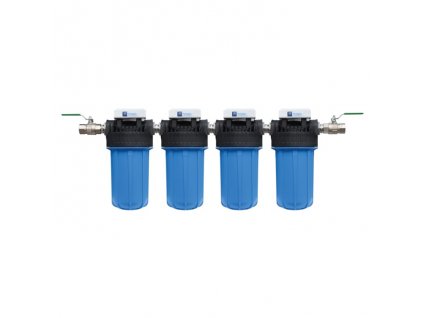 Maunawai® PEKA 10 - 4-stupňová centrálna filtračná sada pre byty