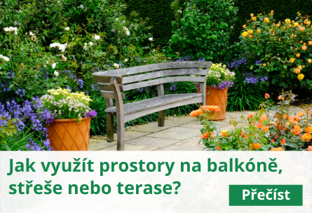 Jak využít prostory na balkóně, střeše nebo terase?