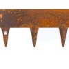 стоманен бордюр ecco core corten 6