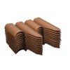 кафява градинска граница от палисада 4