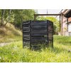 silos kompostowy 1050 l czarny gruby mur 2