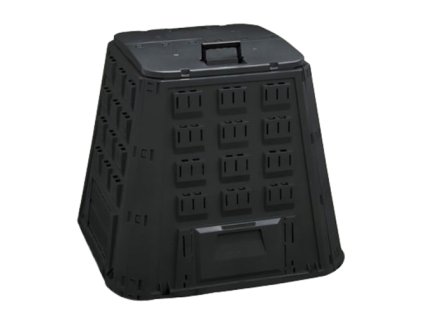 Compost 400/420 l EVOGREEN Negru