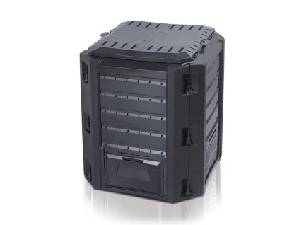 composter 380 l compogreen negru 4