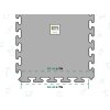 schemă, dimensiunile plăcii multihome de 50 cm