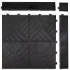 3547267 3 plăci de cauciuc extreme solid 45 x 45 cm negre
