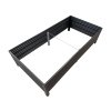 pat ridicat legi 150 cm maro 1