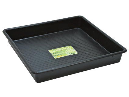 g191b 60cm square tray black