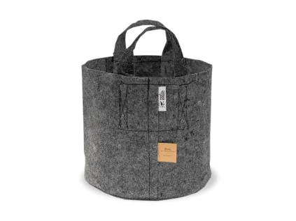 eng pl Growbag Root Pouch fabric pot 35x30cm 30L with handles grey 5189 2