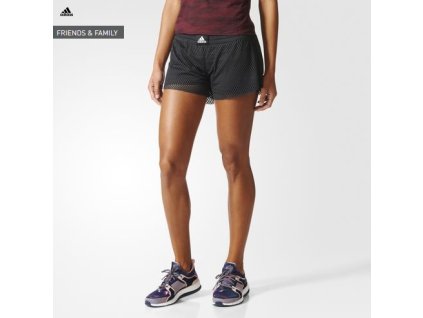 Adidas BK7966 Two-in-One Mesh dámské běžecké šortky