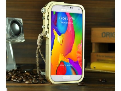 Odolný rámeček pro Samsung Galaxy S5 Trigger Bumper zlatý
