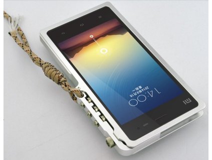 Odolný rámeček pro Xiaomi Mi3 Trigger Bumper stříbrný