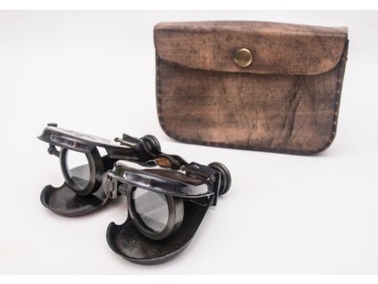 Marina binokulární dalekohled z antické mosazi