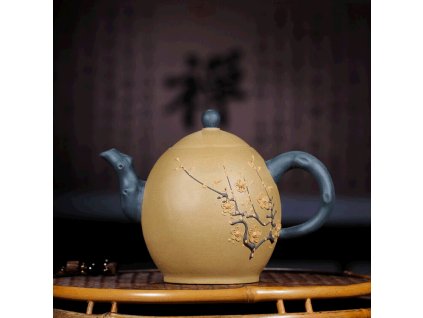 Ručně vyrobená konvička na čaj Dračí vejce