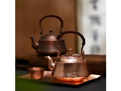 Konvička z tepané mědi 400 ml