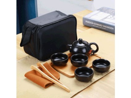 Čínská čajová sada Travel 3+1