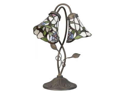 Stolní lampa Tiffany Campanulas