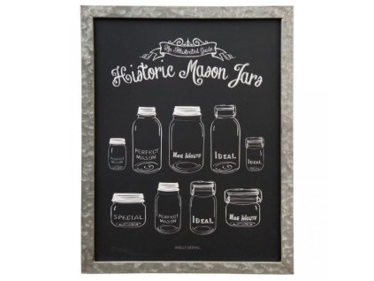 Cedule HISTORIE MASON JARS