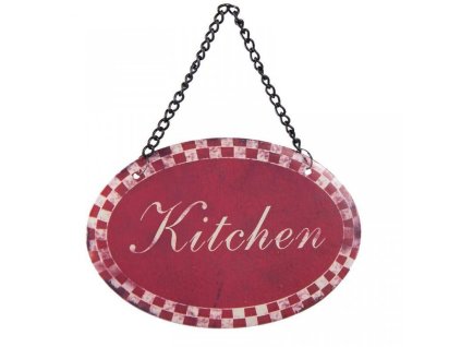 Cedulka k označení místnosti KITCHEN