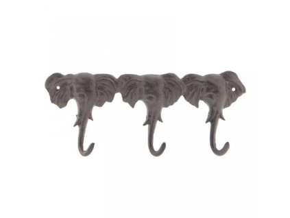 Nástěnný věšák ELEPHANTS