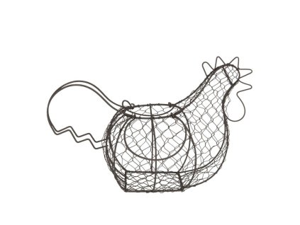 Kovový košík na vajíčka CHICKEN