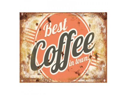 Plechová cedule COFFEE