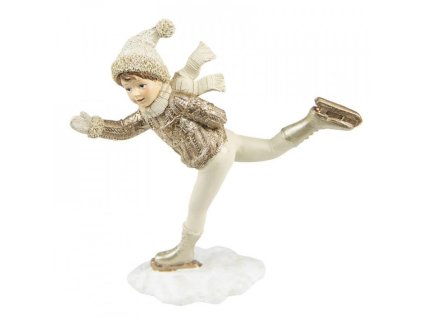 Chlapec na bruslích