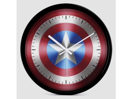 Nástěnné hodiny Marvel Avengers Captain America