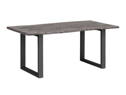 Jídelní stl Keens akacia sand black 140 x 90 cm