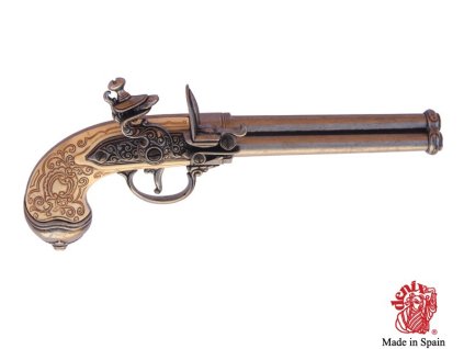 Pistole trojhlavňová, Italie 1680