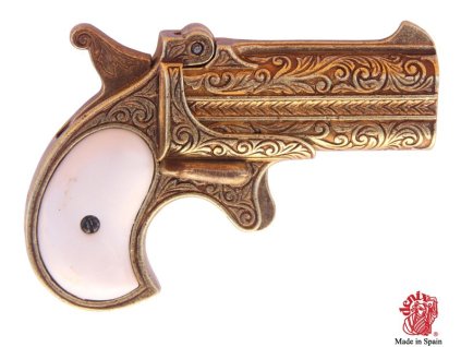 Dvouhlavňová Derringer pistole, USA 1866