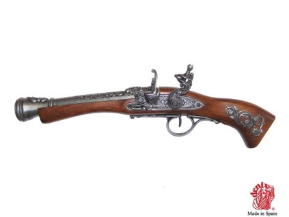 Křesadlová mušketa 18.století pro leváky