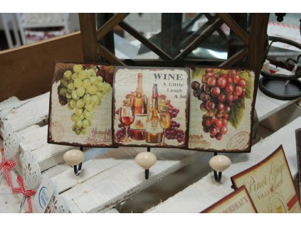 Troj věšáček Wine