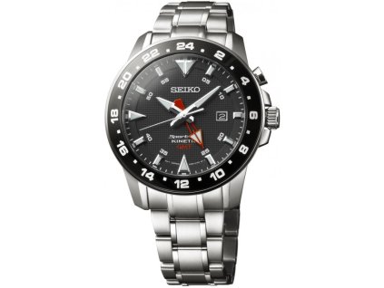 Seiko SUN015P1 Sportura Kinetic GMT pánské hodinky